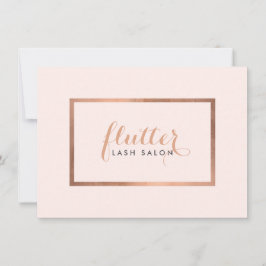 バラシンプル金ゴールドラッシュサロンピンクギフト証明書