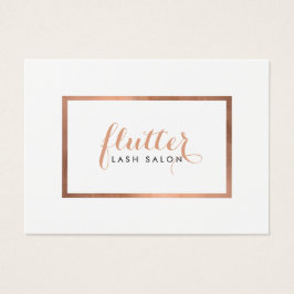 バラシンプル金ゴールドラッシュサロンロゴアフターケアカードロゴ