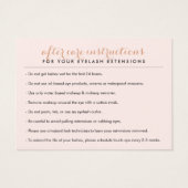 バラシンプル金ゴールドラッシュサロンロゴブラックアフターケア (裏面)