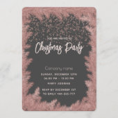 バラシンプル金ゴールド高級クリス企業のマスパーティー 招待状 (正面)