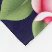 バラシームレスパターンバレンタインデー フリースブランケット (角)