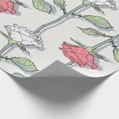 バラシームレスパターン ラッピングペーパー (角)