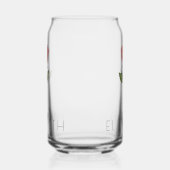 バラジューン誕生フラワー名前をカスタムする ガラス缶 (右)