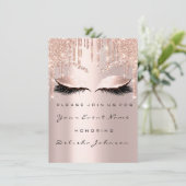 バラスウィート16グリッタードリップスブライダルメイクアップ 招待状 (スタンド正面)