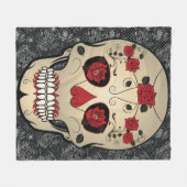 バラスカルデイオブザデッドフリースブランケット フリースブランケット (正面(横))