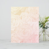 バラスクラップブック紙淡い色のピンク背景 (スタンド正面)