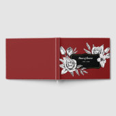 バラスケッチオンレッドメモリアルゲストブック ゲストブック (全面)