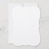 バラスケッチ婚約パーティ招待状インセピア 招待状 (裏面)