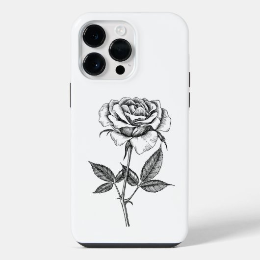 バラスケッチ iPhoneケース (裏面)