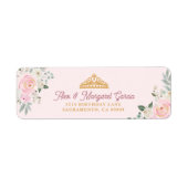 バラスタイリッシュ金ゴールドウォーター色バラキンセアニェラ ラベル (正面)