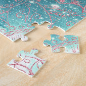 バラスタイリッシュ金ゴールドマンダラブルーネブラスターズ ジグソーパズル (側面)