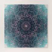 バラスタイリッシュ金ゴールドマンダラブルーネブラスターズ ジグソーパズル (横)