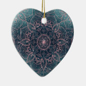 バラスタイリッシュ金ゴールドマンダラブルーネブラスターズ セラミックオーナメント (右)