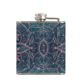 バラスタイリッシュ金ゴールドマンダラブルーネブラスターズ フラスク (裏面)