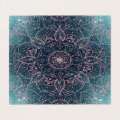 バラスタイリッシュ金ゴールドマンダラブルーネブラスターズ 名刺 (外部フラット)