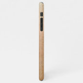 バラスタイリッシュ金ゴールド植物系オフセットモノグラム iPhoneケース (左側)