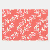 バラステムと縁どストライプの組み合わせ包装 ラッピングペーパーシート (正面3)