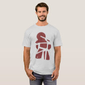 バラストメリーボードゲームアートデザイン Tシャツ (正面フル)