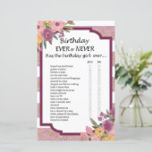 バラストライプの誕生日 (スタンド正面)