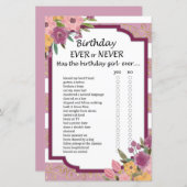 バラストライプの誕生日 (正面/裏面)