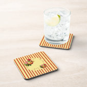 バラストライプコルクコースター コースター (右側)