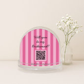 バラストライプブリデスメイド提案写真紙吹雪