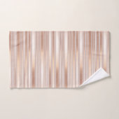 バラストライプ金ゴールド バスタオルセット (ハンドタオル)