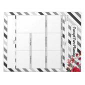 バラストライプ_コンセプト計気に画 ノートパッド (正面)