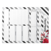 バラストライプ_臨床計画 ノートパッド (正面)