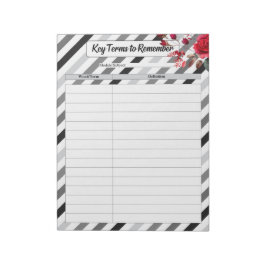 バラストライプ_鍵覚える用語 ノートパッド