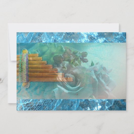 バラスペインの先住民アステカペルーキンセアニェラ招待状 招待状 (正面)