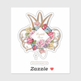 バラズエレガントリーロザリーマリアンモノグラム シール