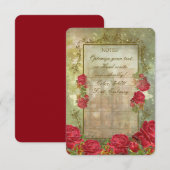 バラズオブローマ～招待状カード 招待状 (正面/裏面)