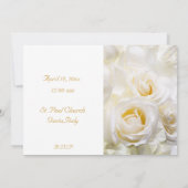 バラズドリーム結婚式招待状 招待状 (裏面)