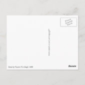 バラズバイビンセント・ヴァン・ゴッホ ポストカード (裏面)