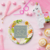 バラズペニーズ80歳誕生日パーティー紙プレート ペーパープレート (パーティー)