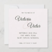 バラセーブ・ザ・デート案内テンプレート (裏面)