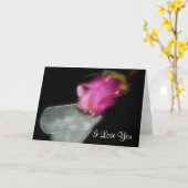 バラタグと犬タグ カード (黄色い花)