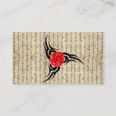 バラタトゥー 名刺 (裏面)