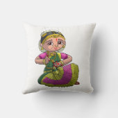 バラタナタヤムダンサー クッション (裏面)