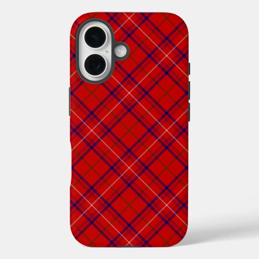 バラタータンチェックレッドブループレイド Case-Mate iPhoneケース (裏面)