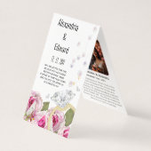 バラダイヤモンドリングや輪結婚婚約の写真 (正面)