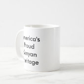 バラック・オバマのコーヒー・マグ3 コーヒーマグカップ (正面左)