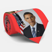 バラック・オバマのタイ ネクタイ (ロール)