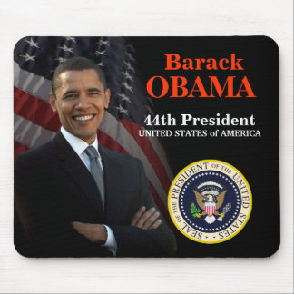 バラック・オバマの大統領Day Mousepadの マウスパッド