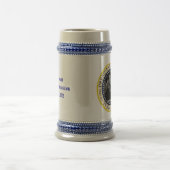 バラック・オバマの就任式の記念品 ビールジョッキ (中央)