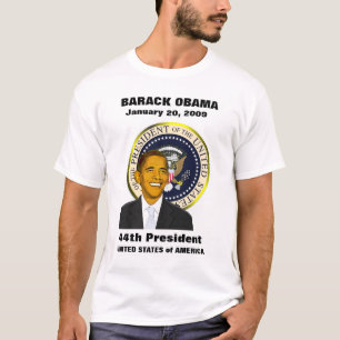 バラック・オバマの就任式日の子供のTシャツ Tシャツ
