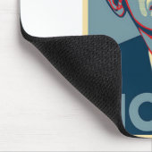 バラック・オバマの希望ポスター マウスパッド (コーナー)