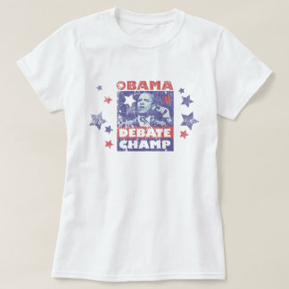 バラック・オバマの討論のチャンピオン Tシャツ
