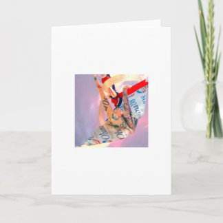 バラック・オバマの2008年のお祝いの民芸 シーズンカード